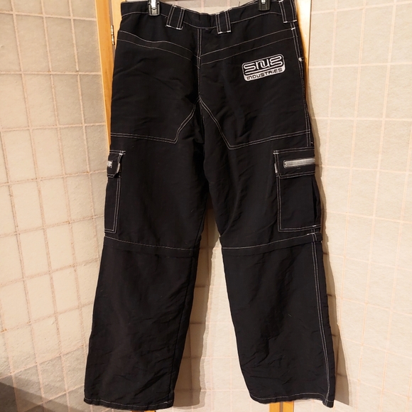 Snug Industries Other - ❤Vtg 90s❤ Snug Industries unisex nylon cargo pants, XL, EUC, RARE!